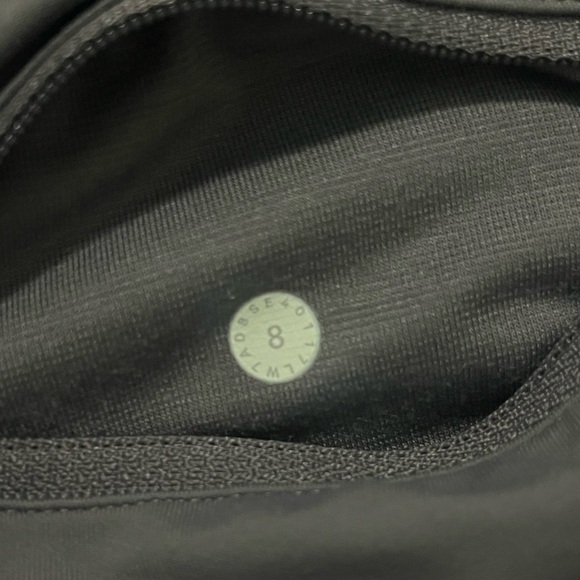 Lululemon women’s gray magnum high waist smooth stride running shorts - Picture 7 of 7